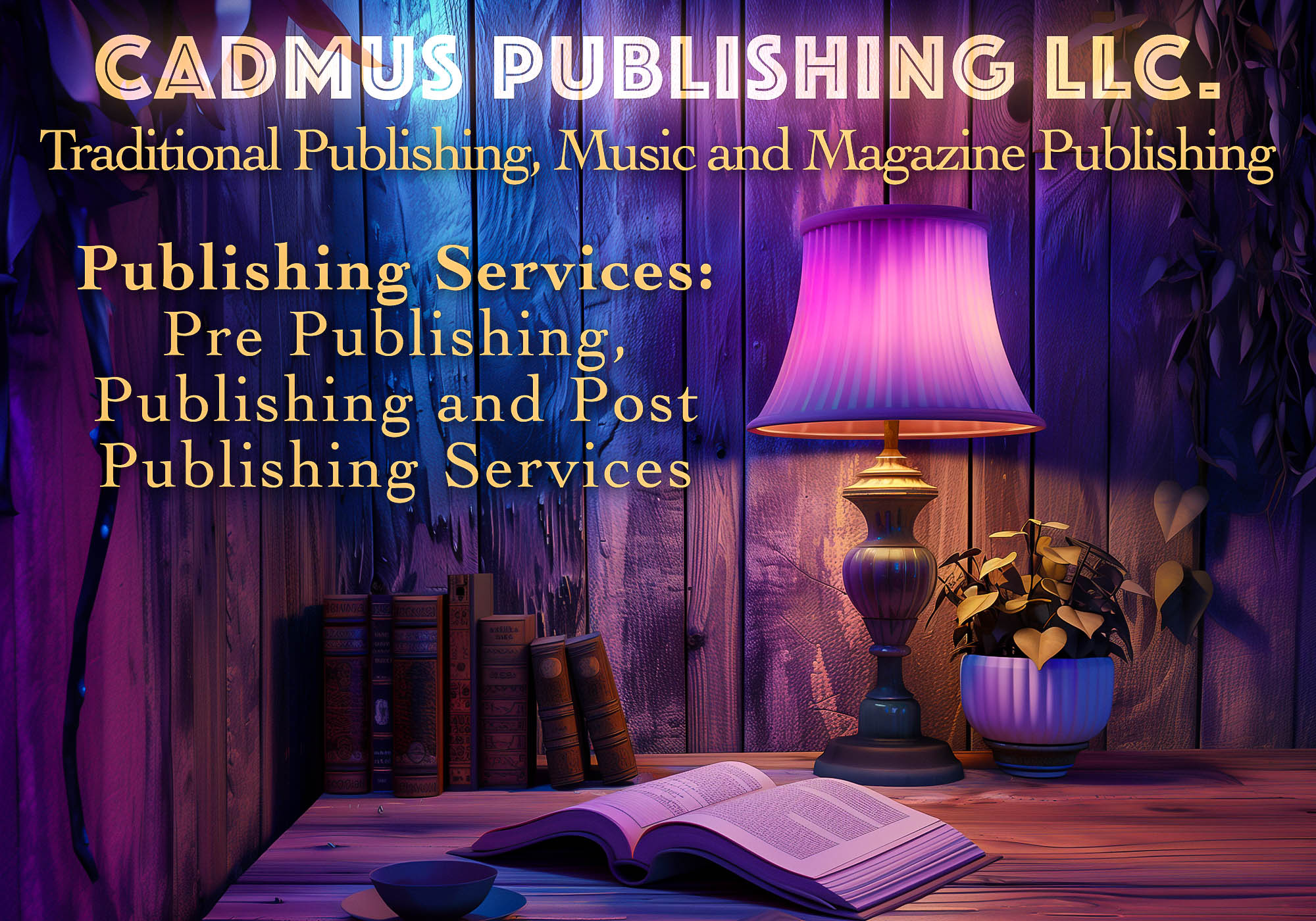 Cadmus Publishing offers book, music and magazine publishing in all areas of development
